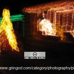 Christmas Lights at Night